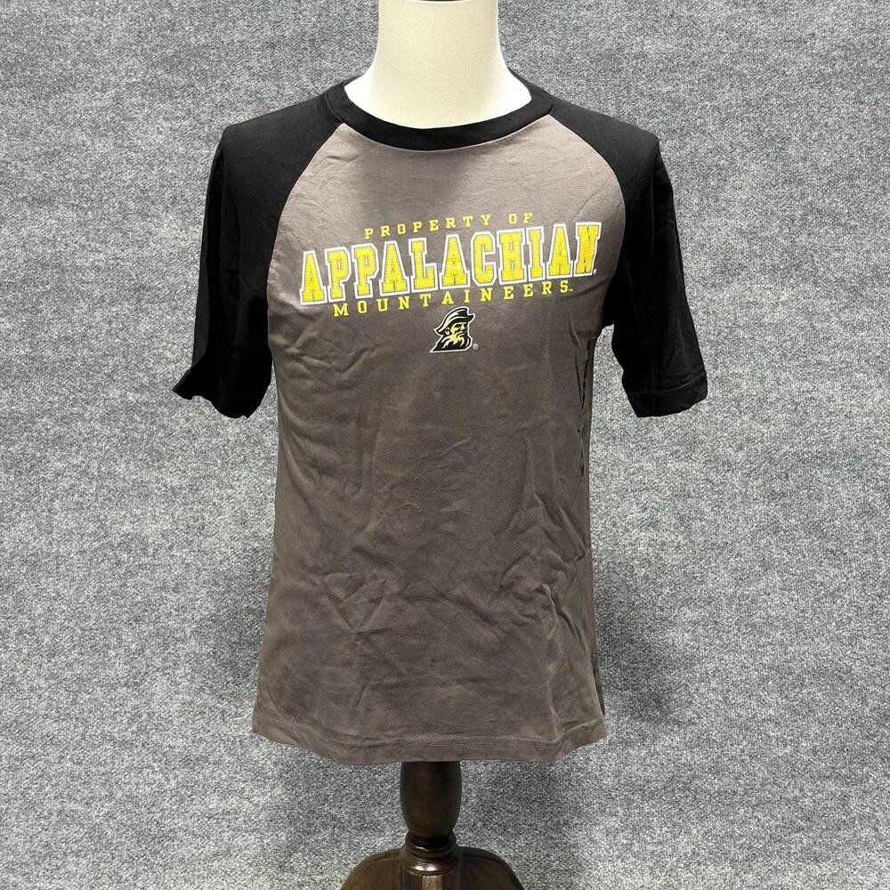 Appalachian State Mountaineers Shirt Mens Medium Gray NCAA Old Varsity Brand